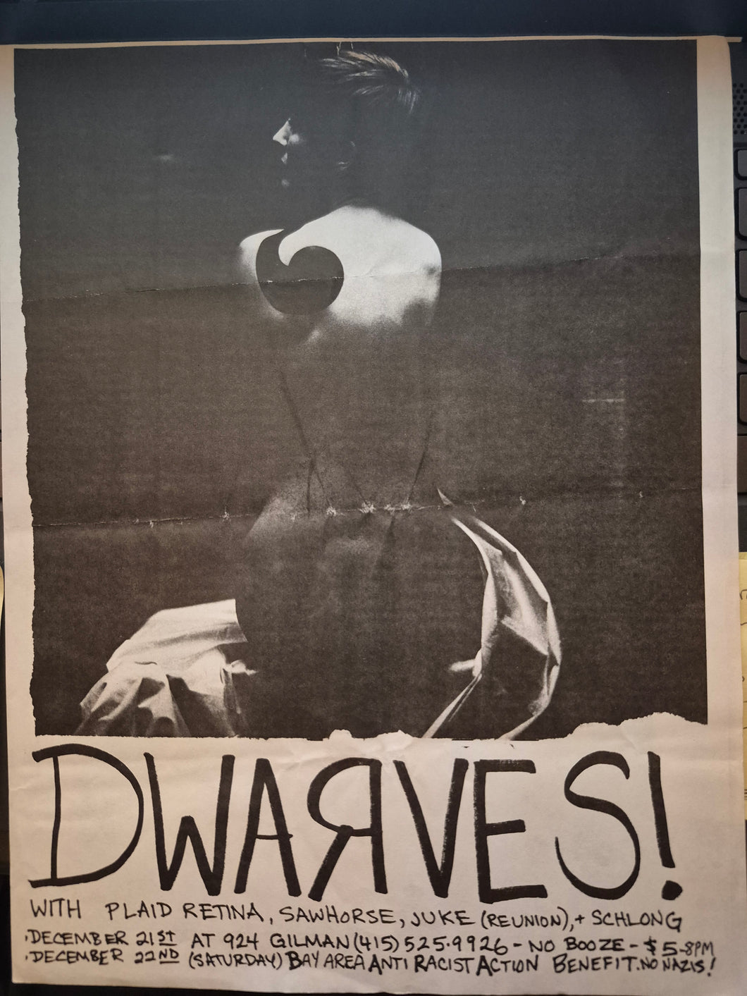 $10 PUNK FLYER - (11 x 8.5) Dwarves