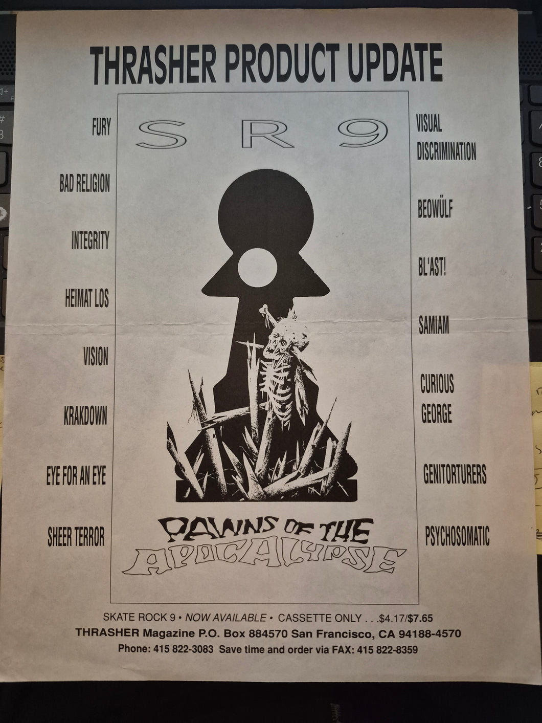 $10 PUNK FLYER - (11 x 8.5) Thrasher