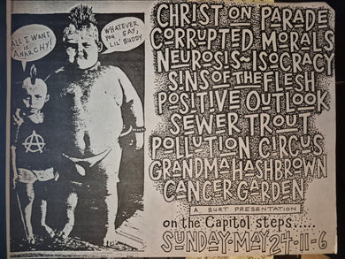 $15 PUNK FLYER - (11x8.5) Neurosis