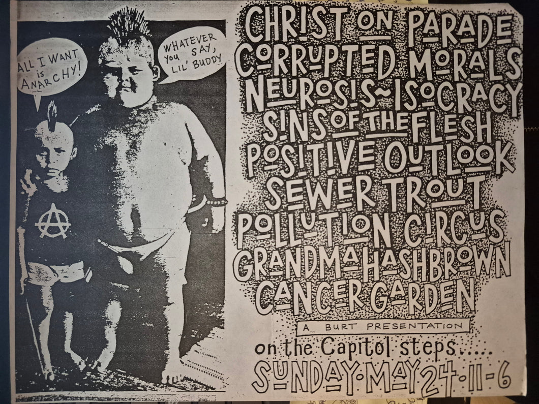 $15 PUNK FLYER - (11x8.5) Neurosis