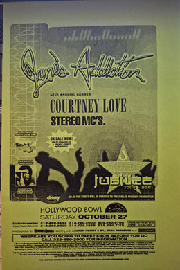 $15 PUNK FLYER - (5.5x8.5) Janes Addiction