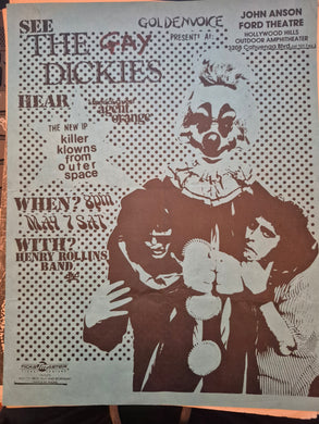 $20 PUNK FLYER  (8.5 x 11) Dickies