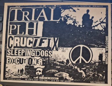 $40 PUNK FLYER (6 x 5.5) Trial Crucifix