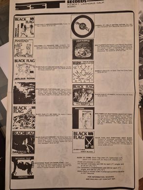 $40 PUNK FLYER (11 x 17) SST Catalog