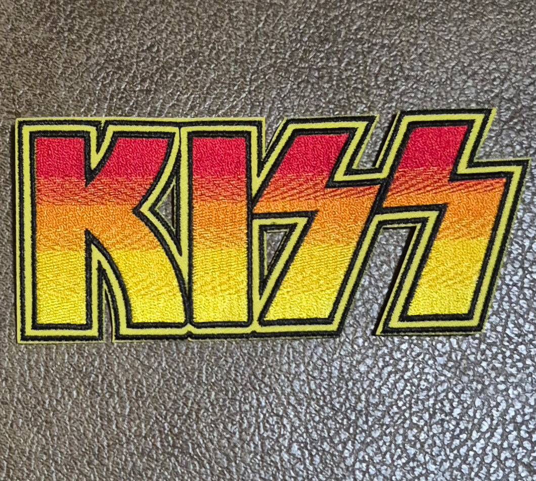 KISS EMBROIDERED PATCH