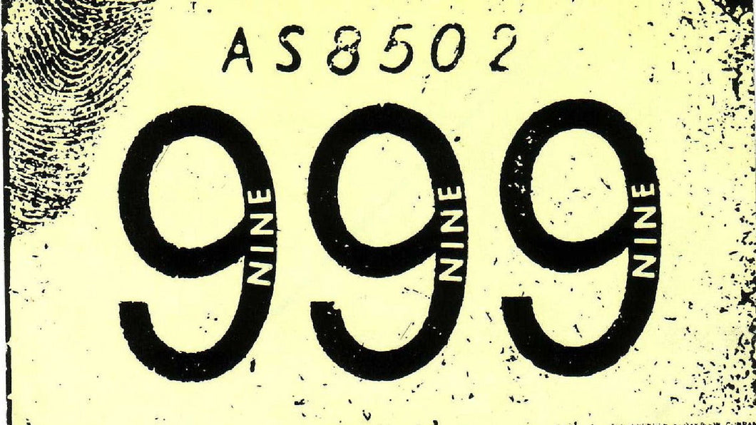 999 LOGO sticker