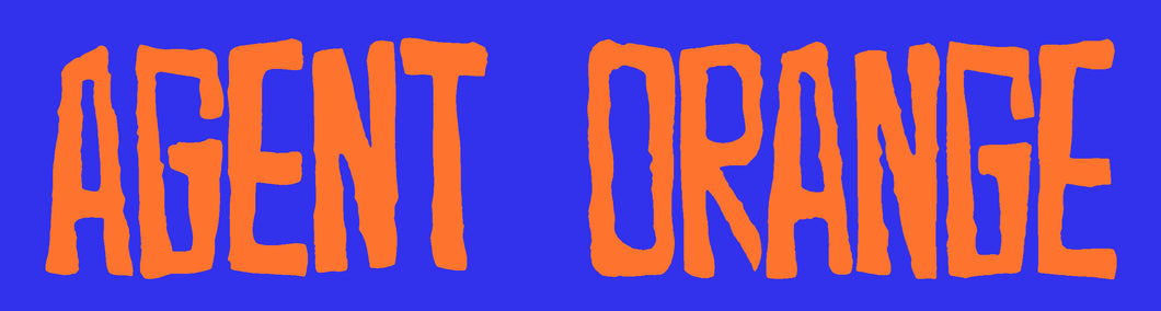 AGENT ORANGE LOGO sticker