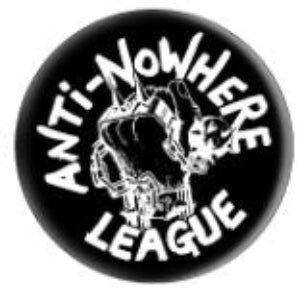 ANTI NOWHERE LEAGUE button (1 inch)