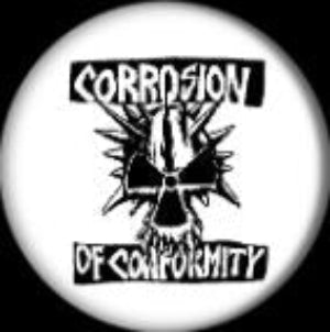 CORROSION OF CONFORMITY button (1 inch)