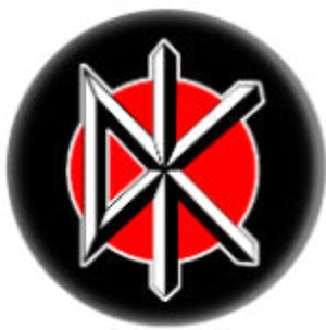 DEAD KENNEDYS LOGO button (1 inch)