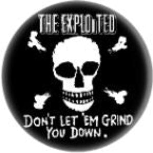 EXPLOITED GRIND button (1 inch)