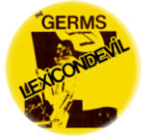 GERMS LEXICONDEVIL button (1 inch)