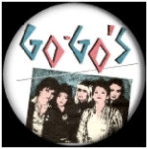 GO GO'S button (1 inch)