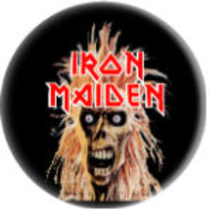 IRON MAIDEN EDDIE button (1 inch)