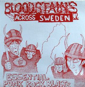 Comp - Bloodstains Across Sweden USED CD