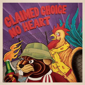 Claimed Choice / No Heart - Split NEW LP