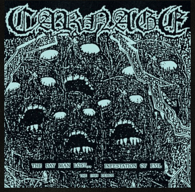 Carnage - The Day Man Lost... / Infestation Of Evil - The 1989 Demos NEW METAL LP