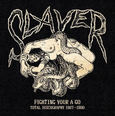 Slaver - Fighting Your A Go  Total discography 1987 to 1990  NEW LP (plus cd)  ships beginning of march