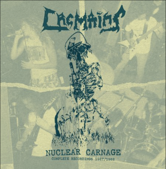 Cremains - Nuclear Carnage Complete Recordings 1987/1988 NEW METAL LP (w/ CD)