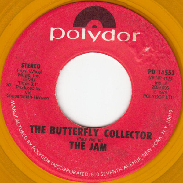 Jam - The Butterfly Collector  USED 7