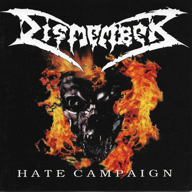 Dismember - Hate Campaign USED METAL LP (orange w/ black splatter vinyl)