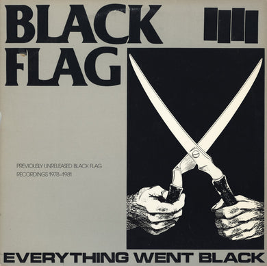 Black Flag - Everything Went Black NEW 2xLP