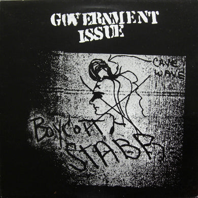 Government Issue - Boycott Stabb USED LP