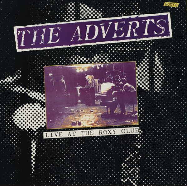 Adverts - Live At The Roxy Club USED LP