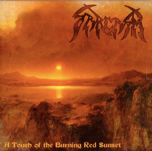 Sarcasm - A Touch Of The Burning Red Sunset USED METAL LP (red vinyl)