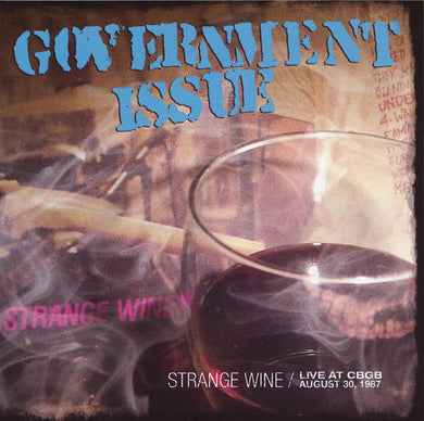 Government Issue - Strange Wine / Live At Cbgb NEW CD