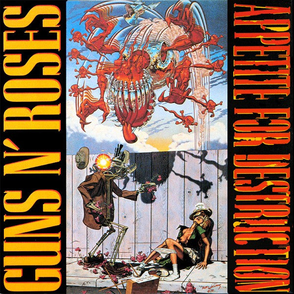 話題の人気 Guns LP METAL USED Destruction For Appetite - Roses N' 洋楽
