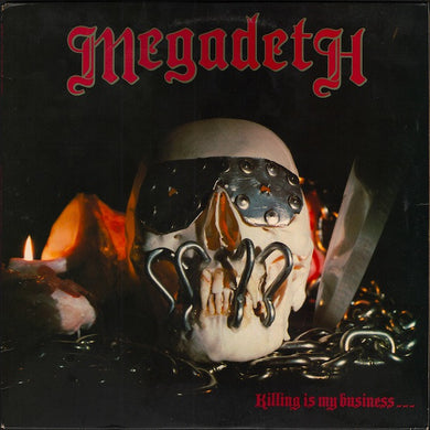 Megadeth - Killing Is My Business USED METAL LP (green labels)