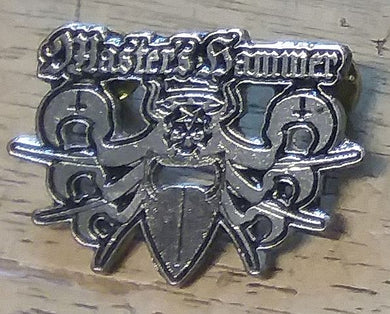 MASTER'S HAMMER - LOGO METAL BADGE