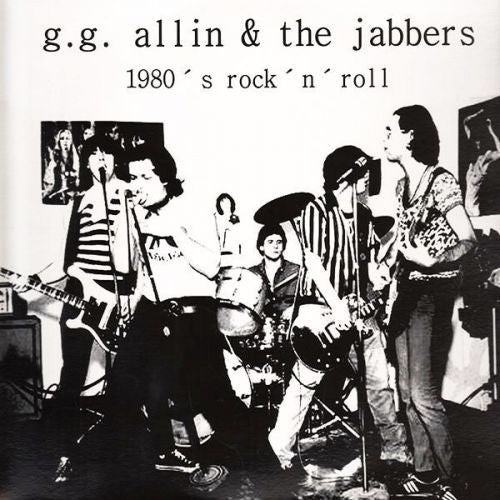 G.G. Allin & The Jabbers - 1980's Rock ' N ' Roll USED LP