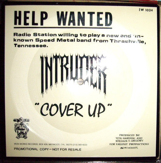 Intruder - Cover Up USED METAL 7