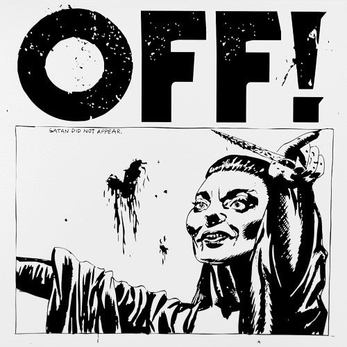 Off! - S/T USED LP (white vinyl)