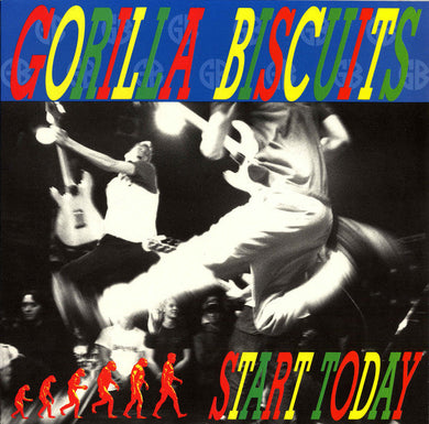 Gorilla Biscuits - Start Today USED LP (2002 red vinyl)