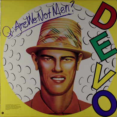 Devo - Q: Are We Not Men? A: We Are Devo! USED POST PUNK / GOTH LP (marble vinyl)