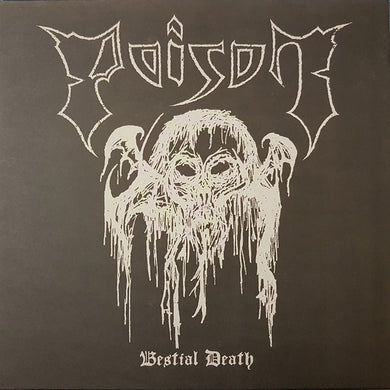 Poison - Bestial Death NEW METAL LP (ships early oct)