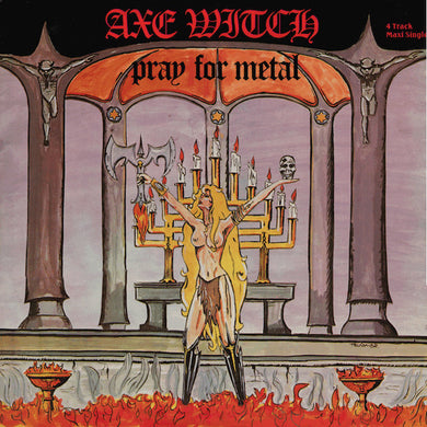 Axewitch - Pray For Metal USED METAL LP (green vinyl)