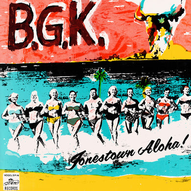 B.G.K. ‎- Jonestown Aloha! USED LP (nl)