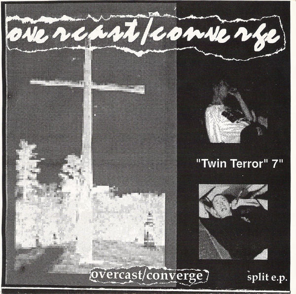 Overcast / Converge - Twin Terror USED 7