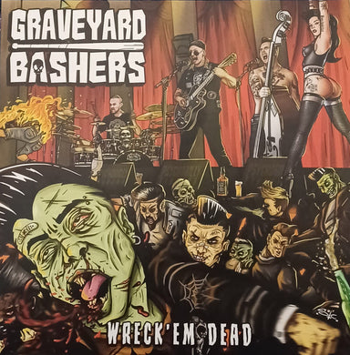 Graveyard Bashers - Wreck'em Dead NEW PSYCHOBILLY / SKA LP