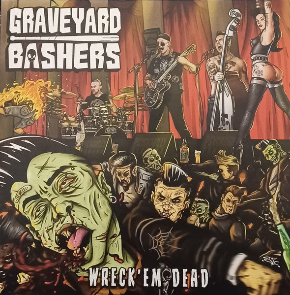 Graveyard Bashers - Wreck'em Dead NEW PSYCHOBILLY / SKA LP