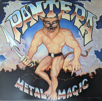 Pantera - Metal Magic USED METAL LP (clear vinyl)