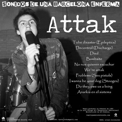 Attak / Shit SA - Split USED LP