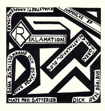 Reklamation - Namnlos EP USED 7