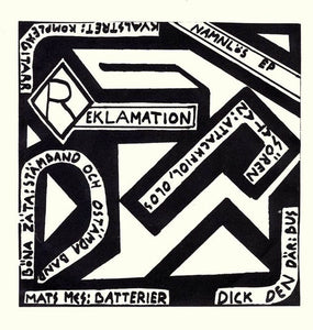 Reklamation - Namnlos EP USED 7" (red vinyl)