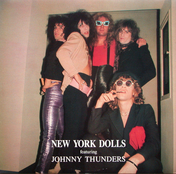 New York Dolls Featuring Johnny Thunders - Looking For A Kiss USED LP (blue vinyl)