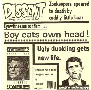 Dissent - Boy Eats Own Head USED 7"